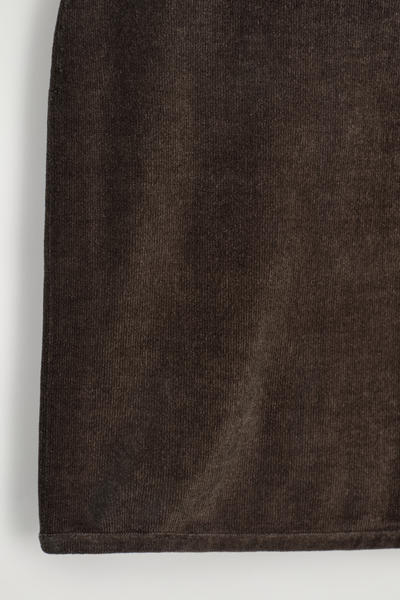 COS シェニールミニスカート