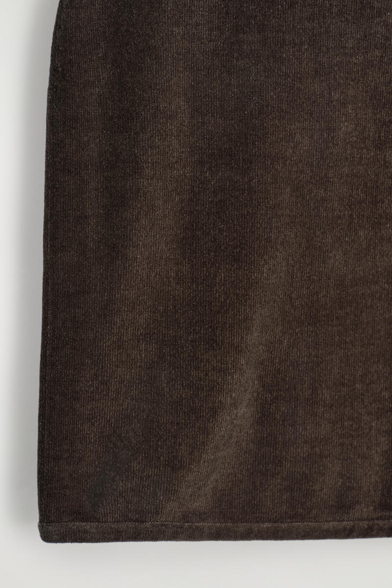 COS シェニールミニスカート