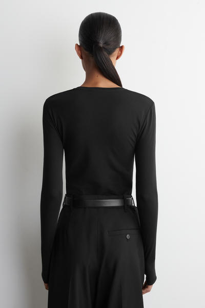 COS コットン長袖トップス