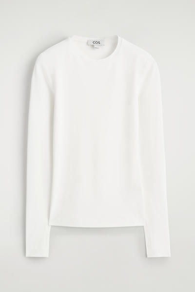 COS コットン長袖トップス