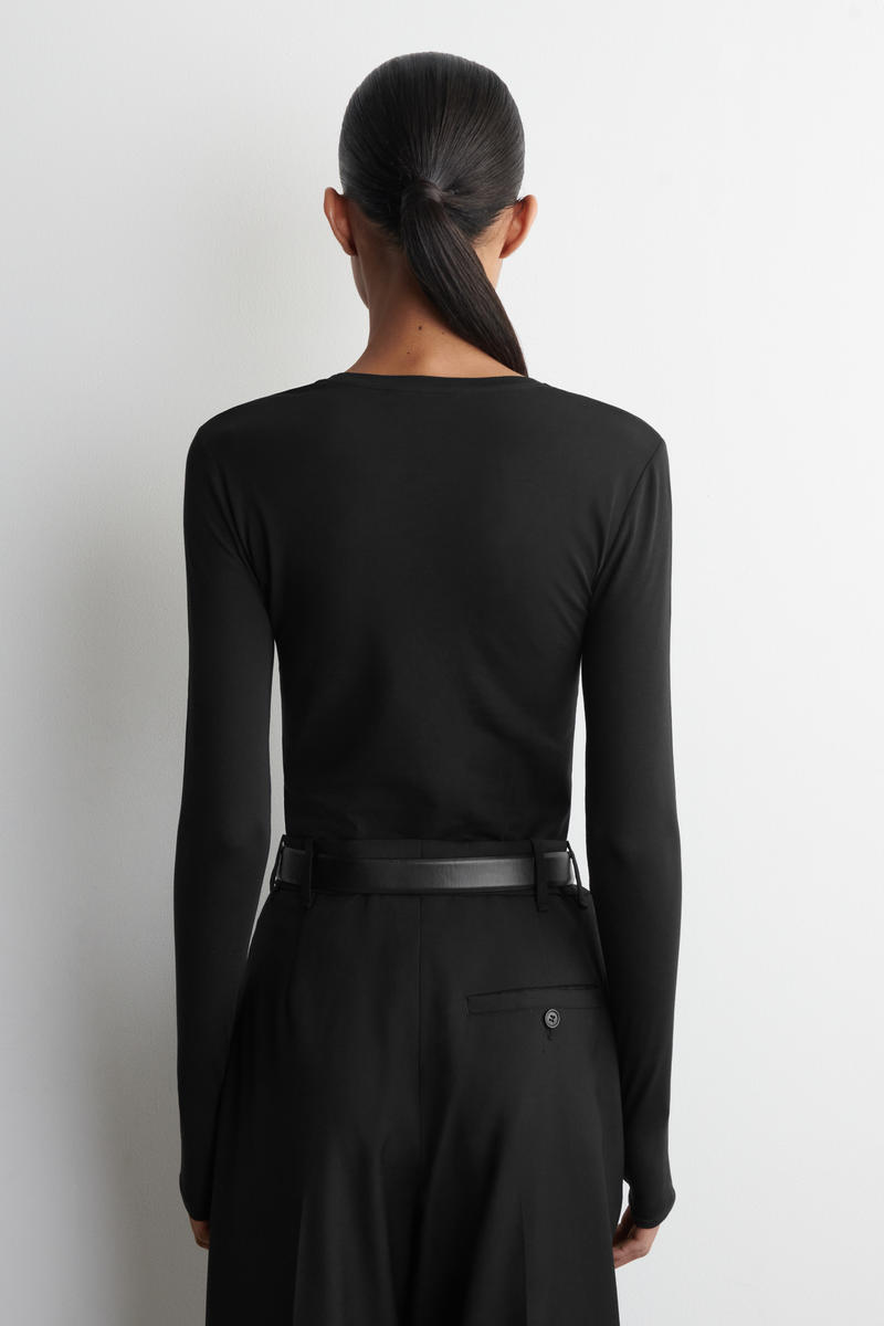 COS コットン長袖トップス