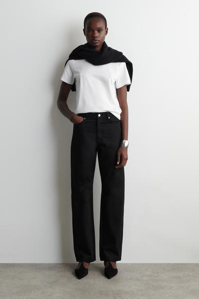 COS コットン クルーネックTシャツ