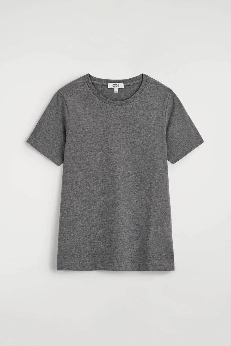 COS コットン クルーネックTシャツ