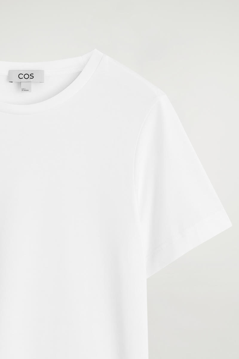 COS コットン クルーネックTシャツ