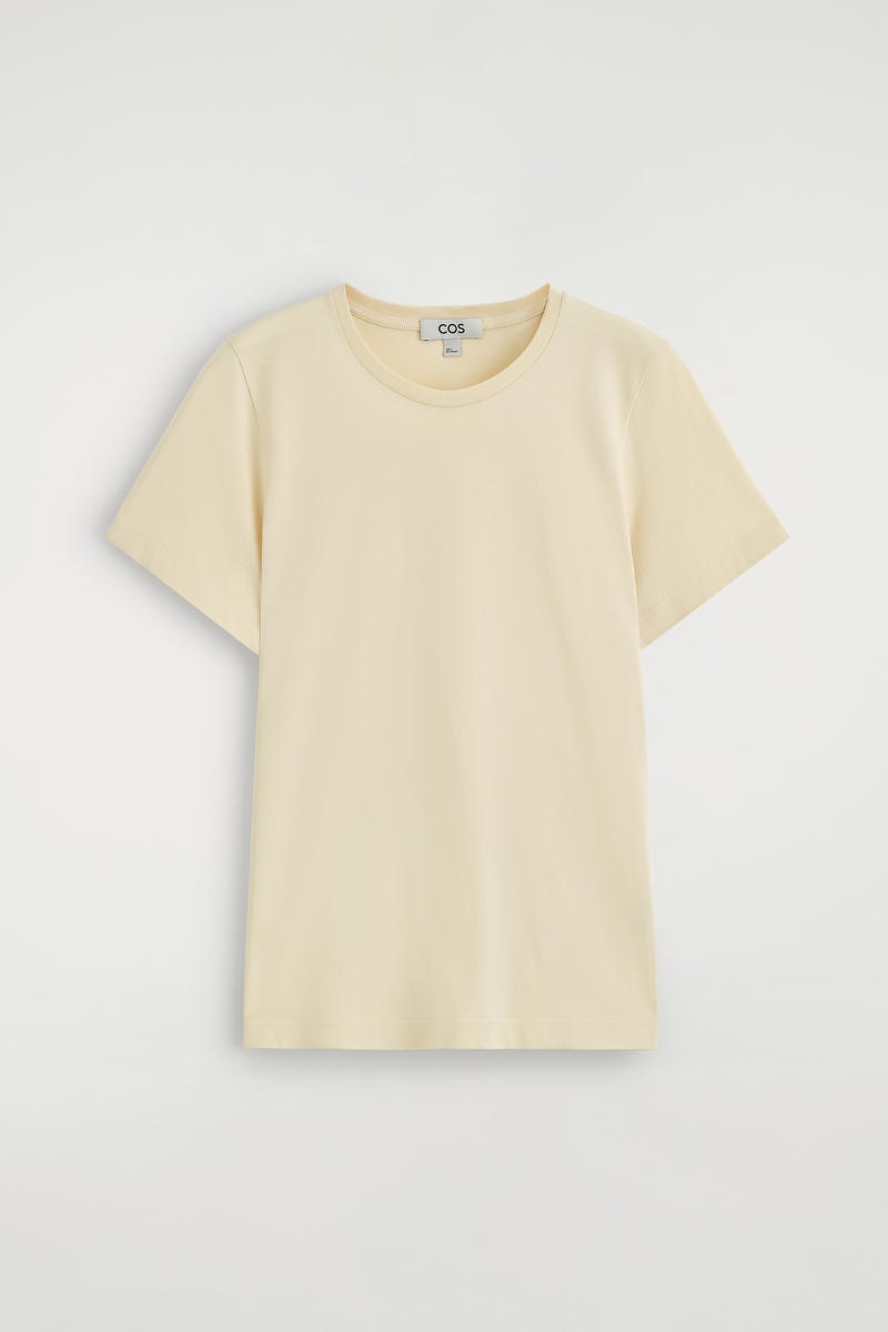 COS コットン クルーネックTシャツ