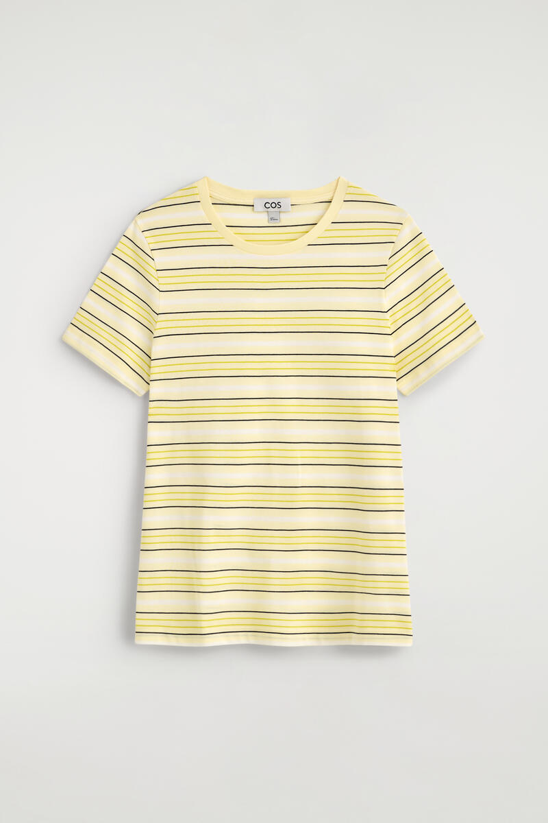 COS コットン クルーネックTシャツ