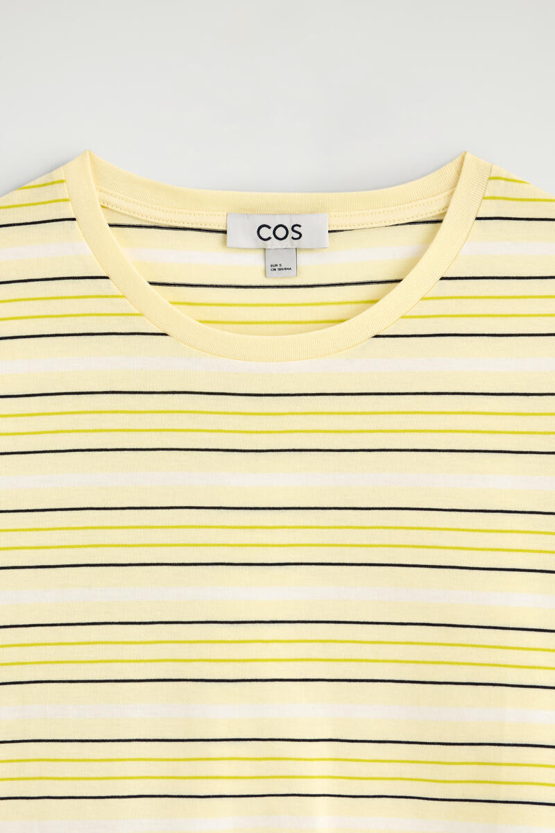 COS コットン クルーネックTシャツ