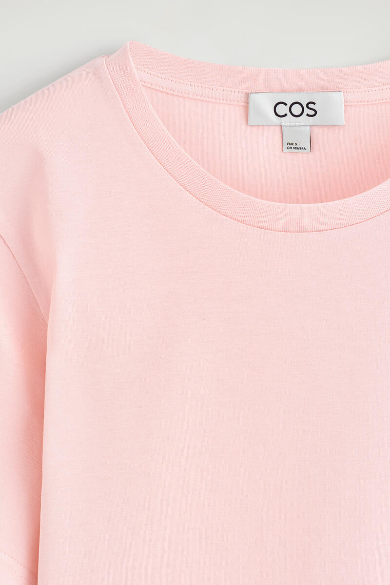 COS コットン クルーネックTシャツ