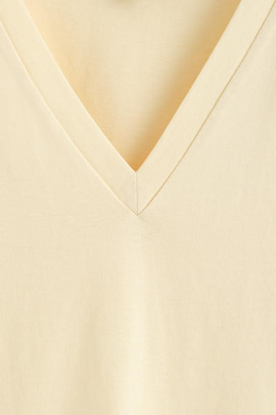 COS コットンVネックTシャツ