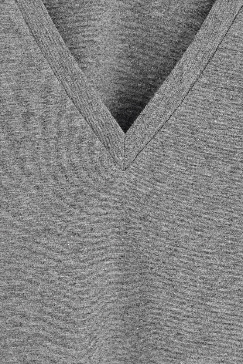 COS コットンVネックTシャツ