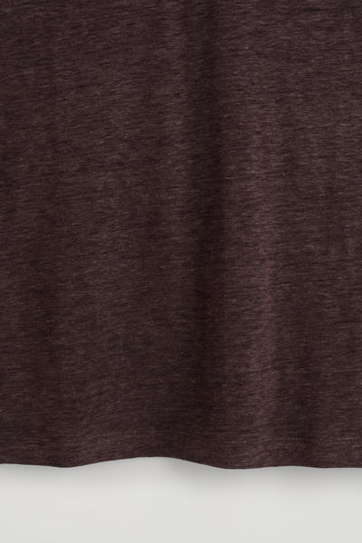 COS クルーネック リネン Tシャツ