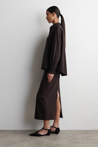 COS ピマコットンジャージーシャツ