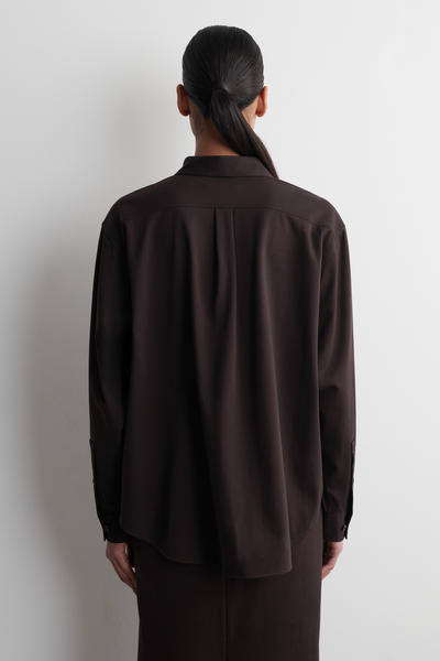 COS ピマコットンジャージーシャツ