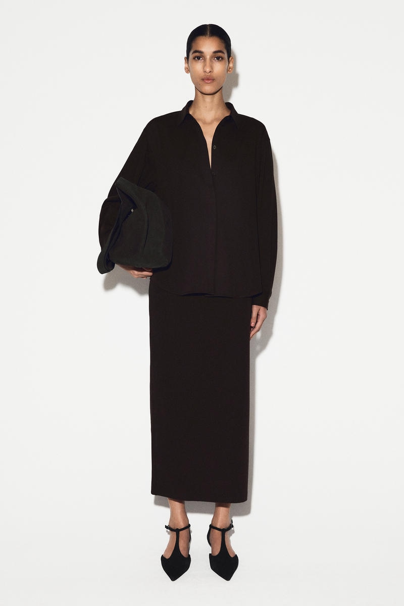 COS ピマコットンジャージーシャツ