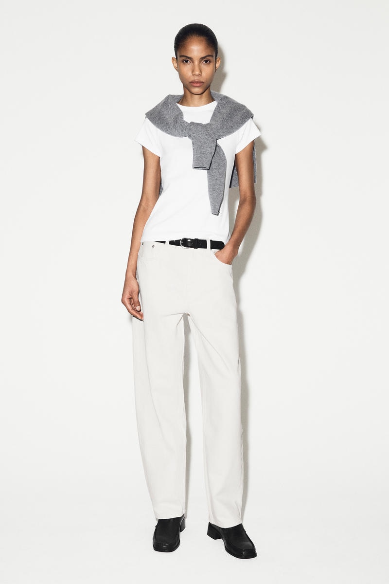 COS スリムフィット コットンTシャツ