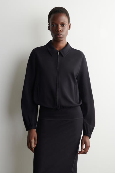 COS ジップアップ ブルゾン ジャケット