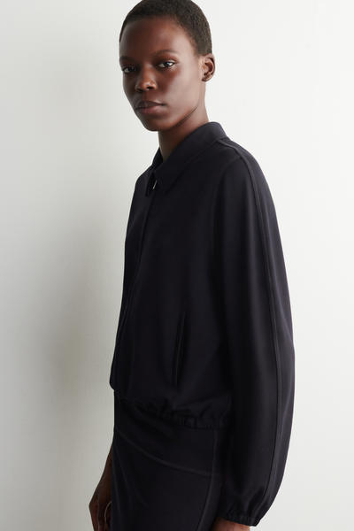 COS ジップアップ ブルゾン ジャケット