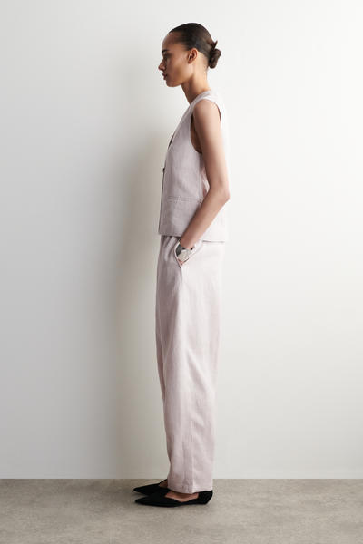 COS リネンベスト