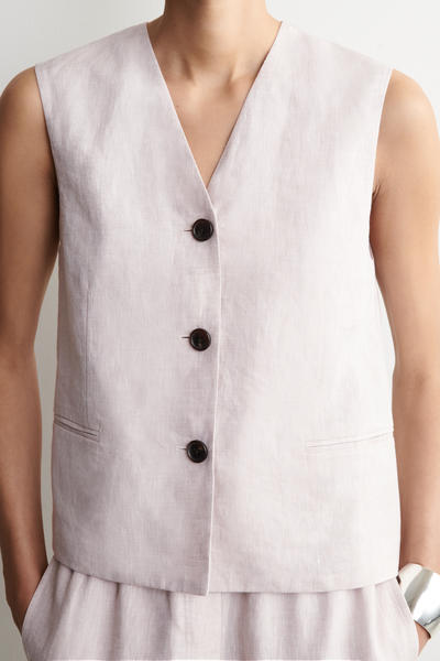 COS リネンベスト