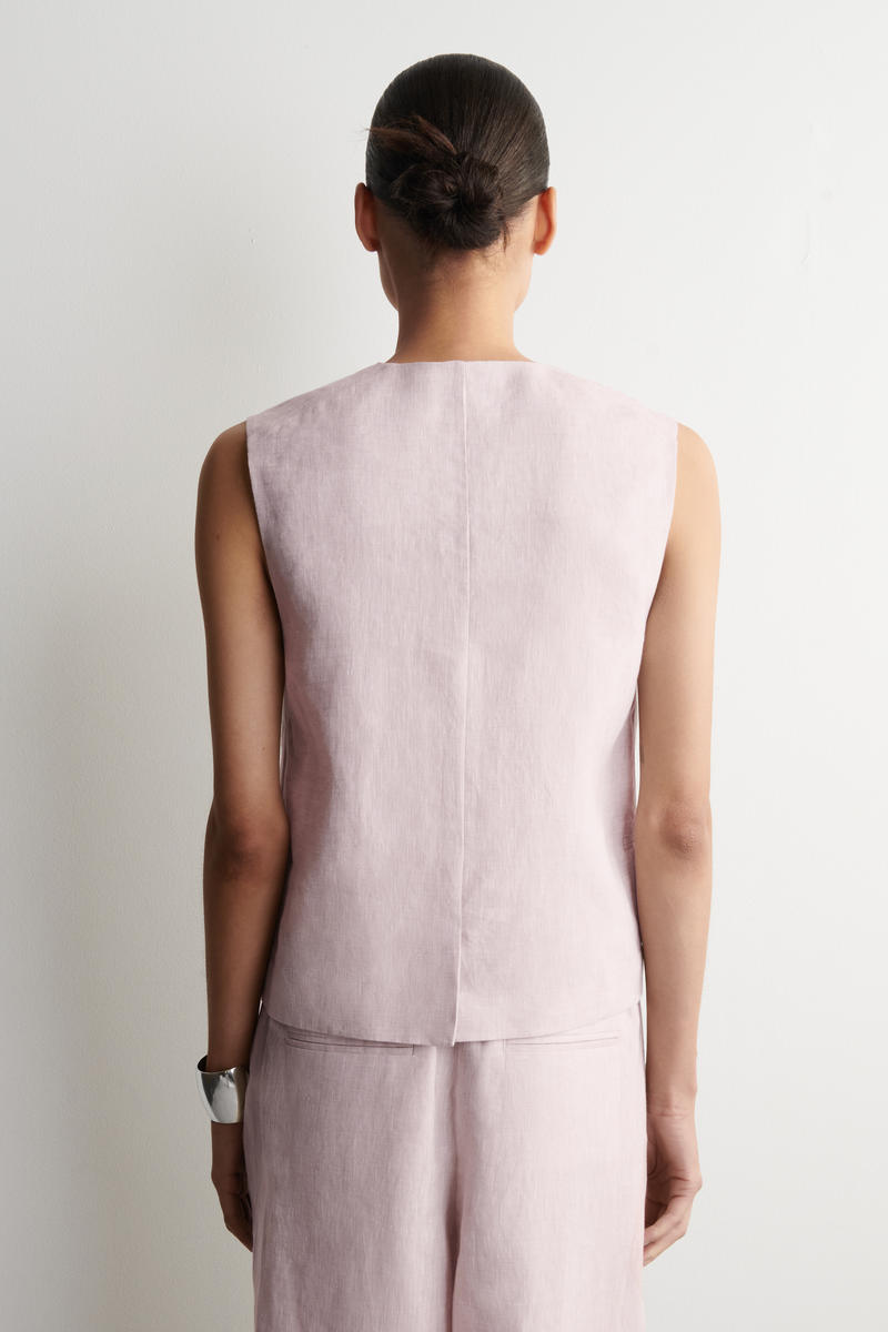COS リネンベスト