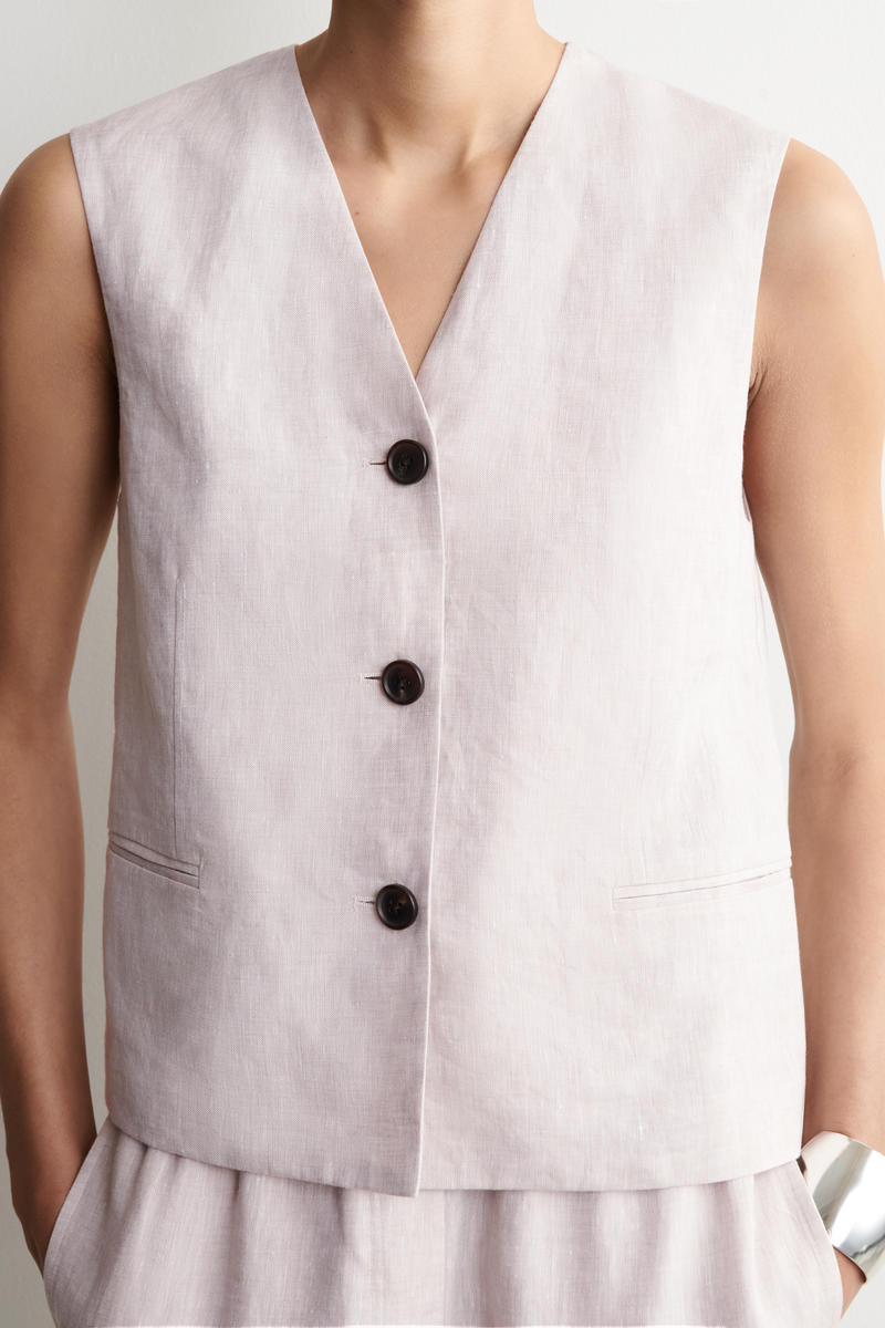 COS リネンベスト