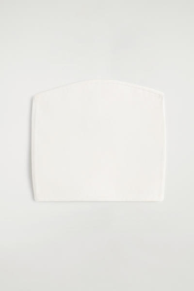 COS リブ編みシルクブレンド バンドゥ