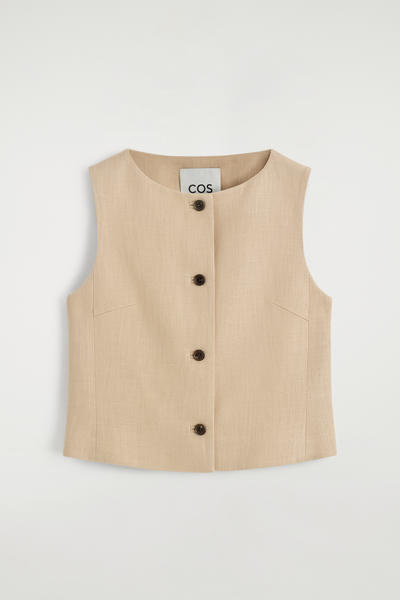 COS テーラード ウエストコートベスト