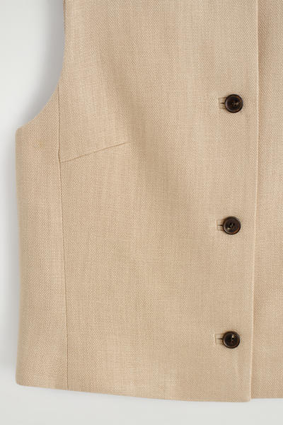 COS テーラード ウエストコートベスト