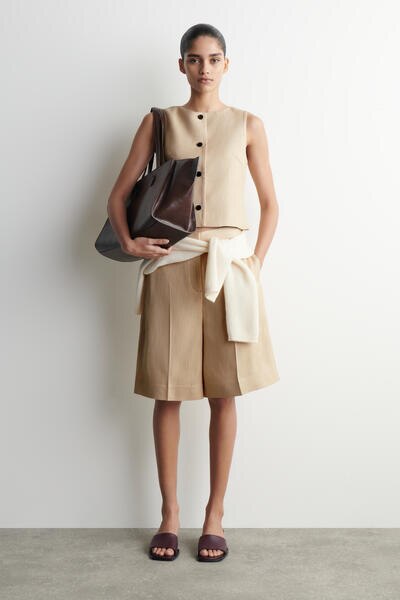 COS テーラード ウエストコートベスト