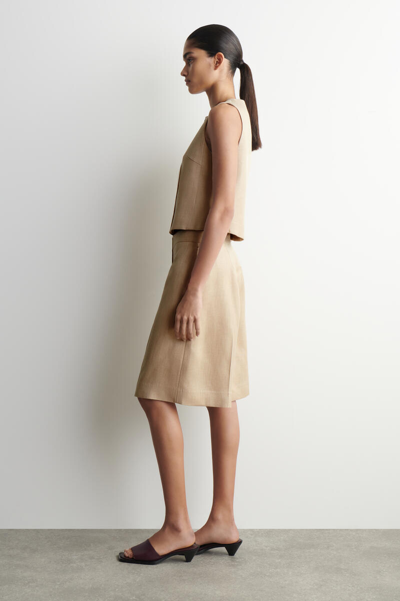 COS テーラード ウエストコートベスト