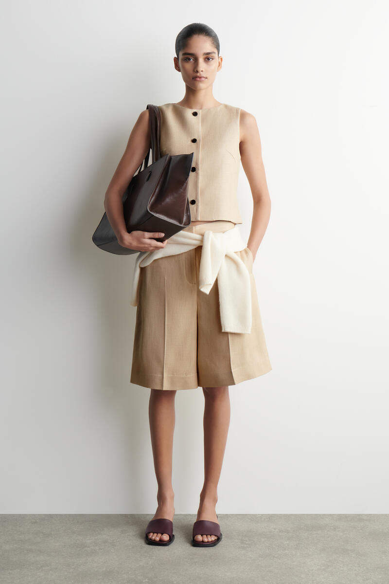 COS テーラード ウエストコートベスト