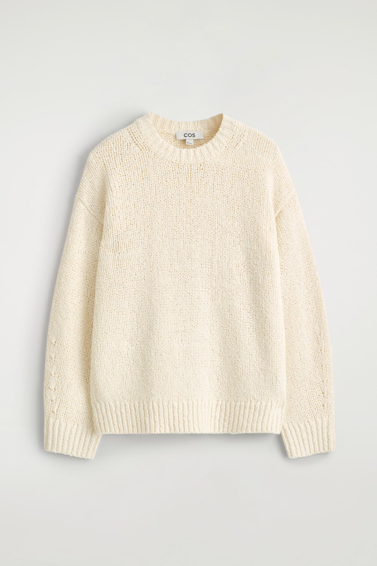 CHUNKY WOOL JUMPER チャンキーウールセーター オフホワイト｜COS コス