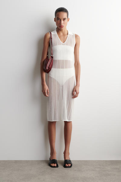 COS ツイスト ミニ クラッチバッグ - レザー