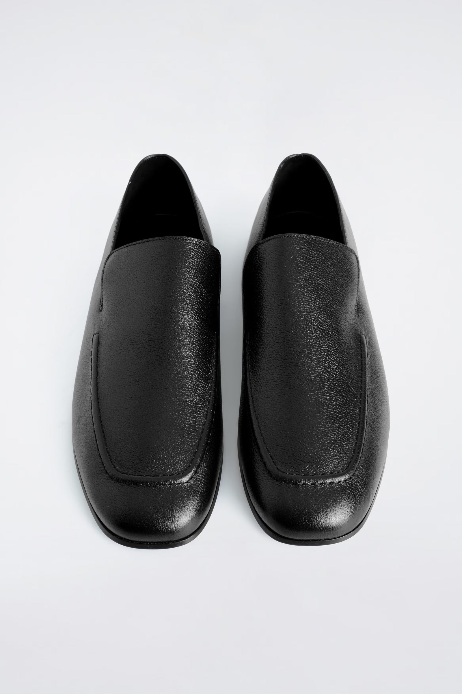 SLIM LEATHER LOAFERS スリムレザーローファー ビターチョコレート