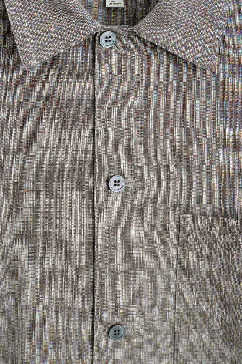 COS リラックスリネンシャツ