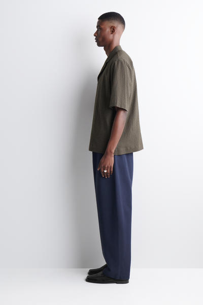 COS シアサッカー　リゾートシャツ