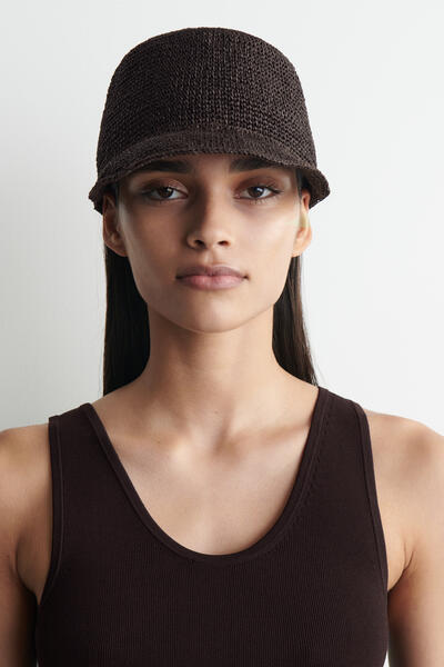 COS 織られたペーパーキャップ