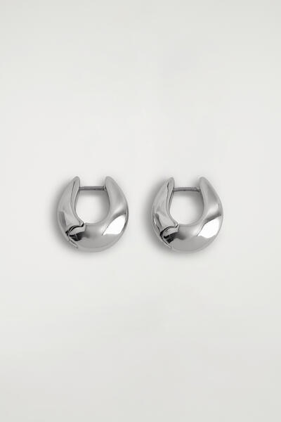 COS ドーム型 ミニフープピアス