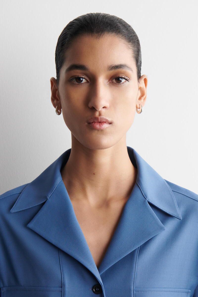 COS ドーム型 ミニフープピアス