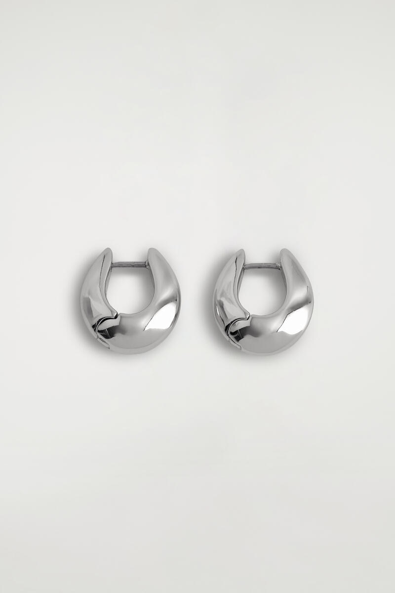 COS ドーム型 ミニフープピアス