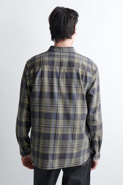 COS チェック柄　コットンツイルシャツ