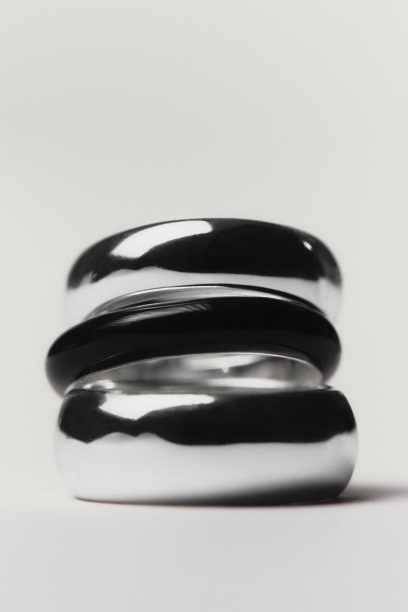 COS 2個セット重ねづけリング