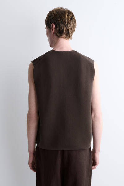 COS ミラノニット ベスト