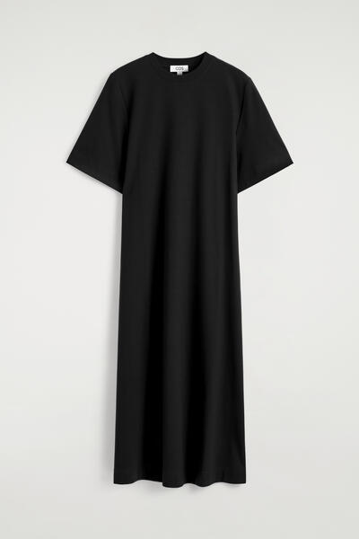 COS ベルトディテール　ミディTシャツワンピース