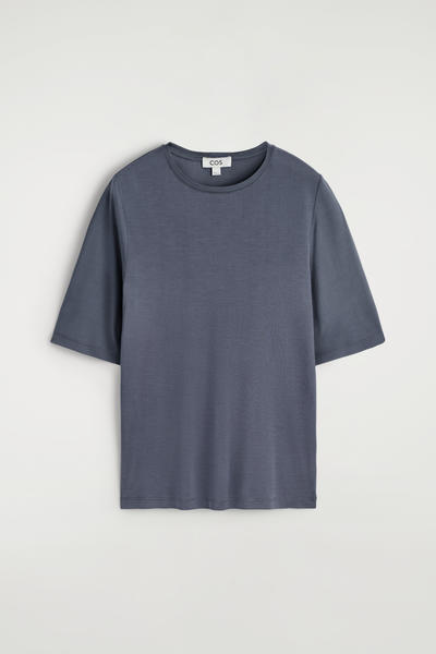 COS シルクジャージーTシャツ