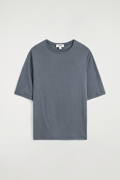 COS シルクジャージーTシャツ