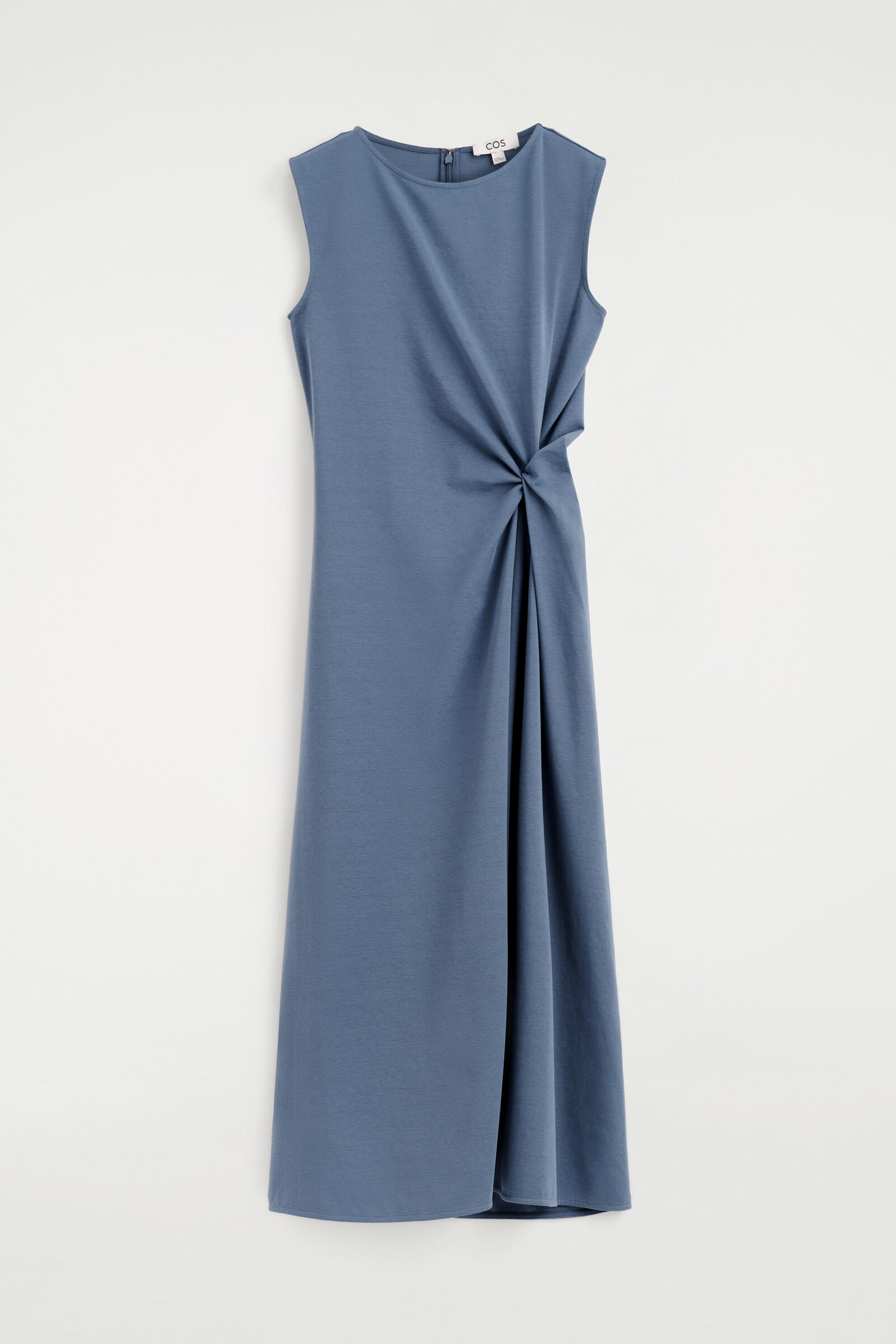 TWIST-DETAIL JERSEY MIDI DRESS ツイストディテール ジャージーミディ