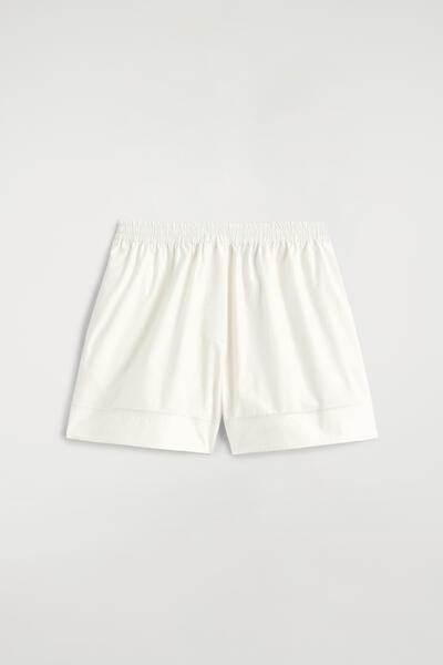 COS エラスティック グログランディテール コットンショーツ