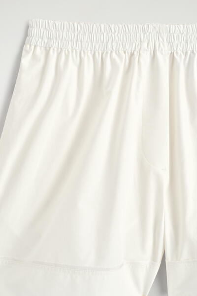 COS エラスティック グログランディテール コットンショーツ