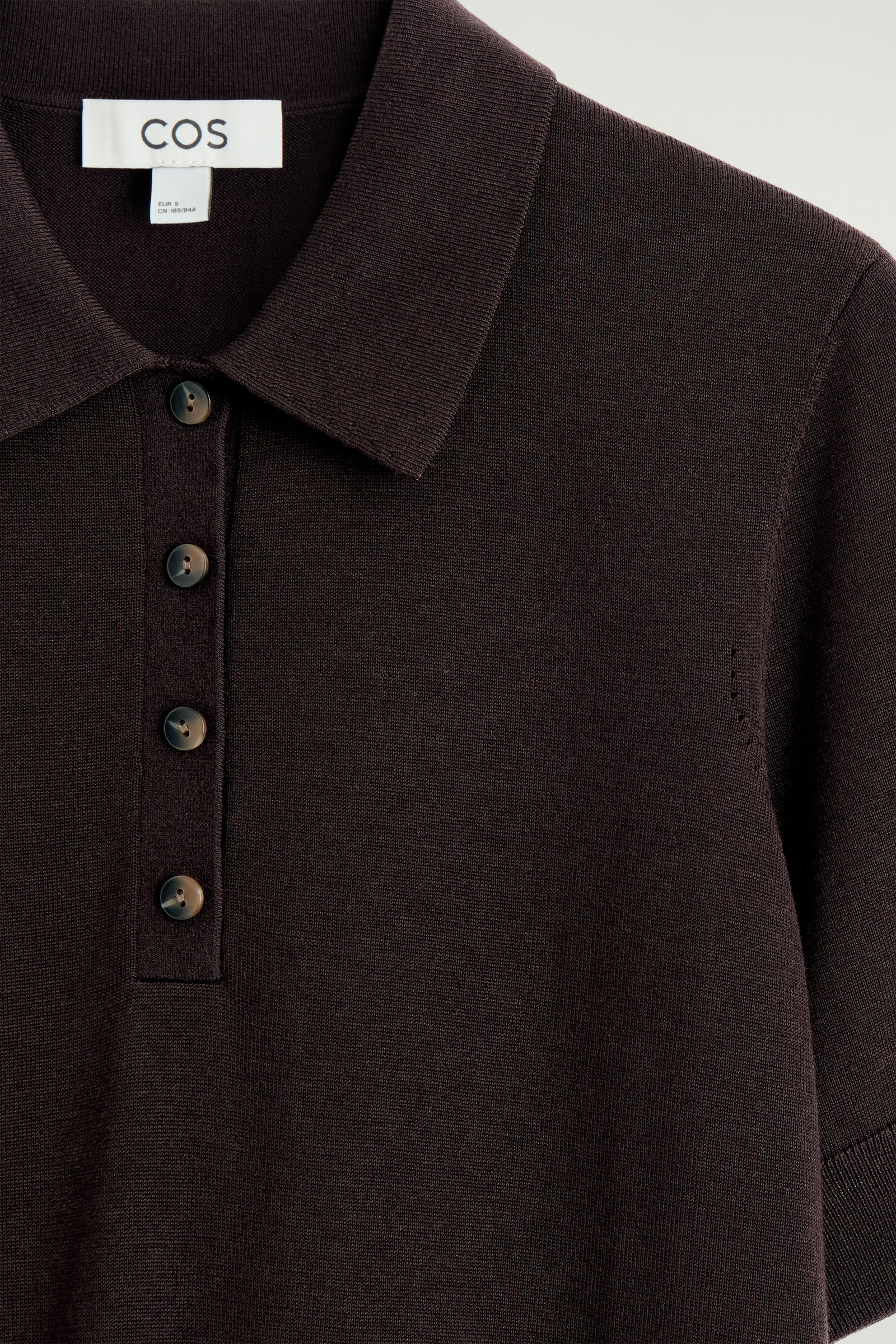 SHRUNKEN WOOL-BLEND POLO SHIRT シュランケン ウールブレンド 